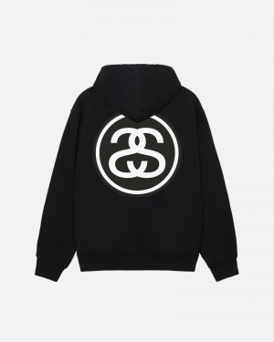 Stussy Ss-Link Hoodie Schwarz | 85064-DHJZ