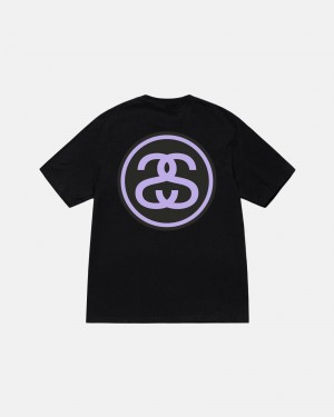 Stussy Ss-Link T-shirts Schwarz | 73509-QDZB