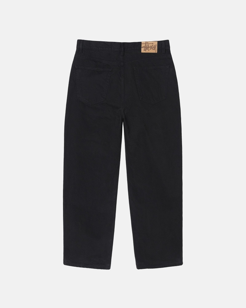 Stussy Big Ol' Overdyed Jeans Schwarz | 53817-XAUZ