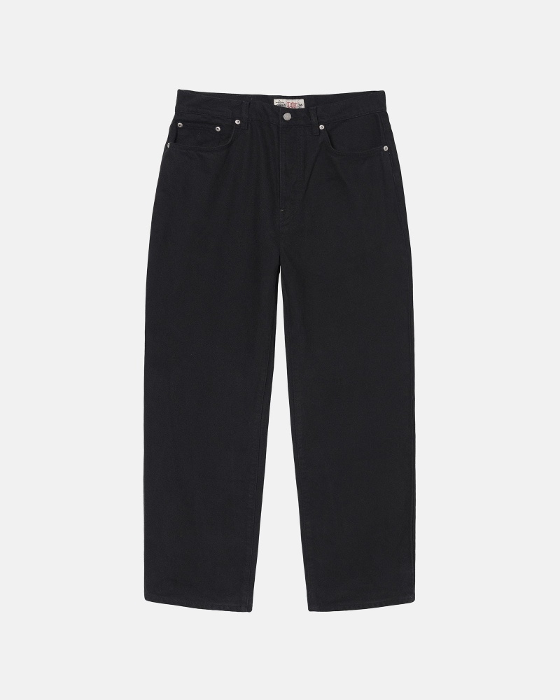 Stussy Big Ol\' Overdyed Jeans Schwarz | 53817-XAUZ