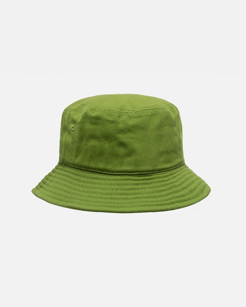 Stussy Bucket Big Stock Hüte Grün | 23976-SKZH