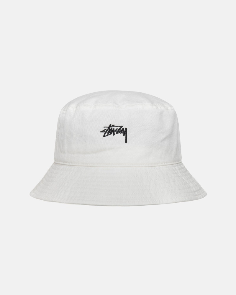 Stussy Bucket Stock Hüte Beige | 31824-KGHP