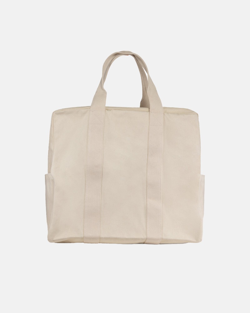 Stussy Canvas Flight Taschen Beige | 12467-RGYS