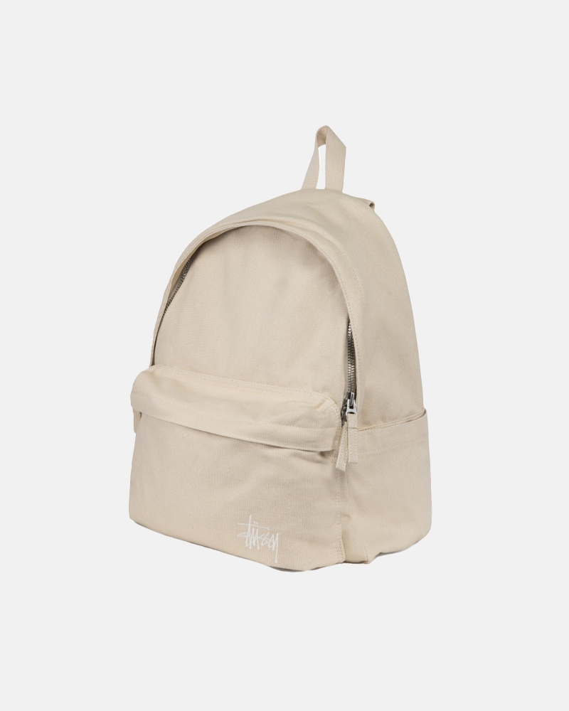 Stussy Canvas Rucksack Beige | 46309-SCPN