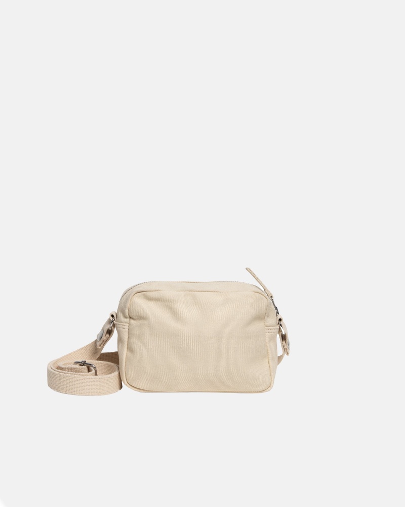 Stussy Canvas Side Pouch Taschen Beige | 23065-YPKE