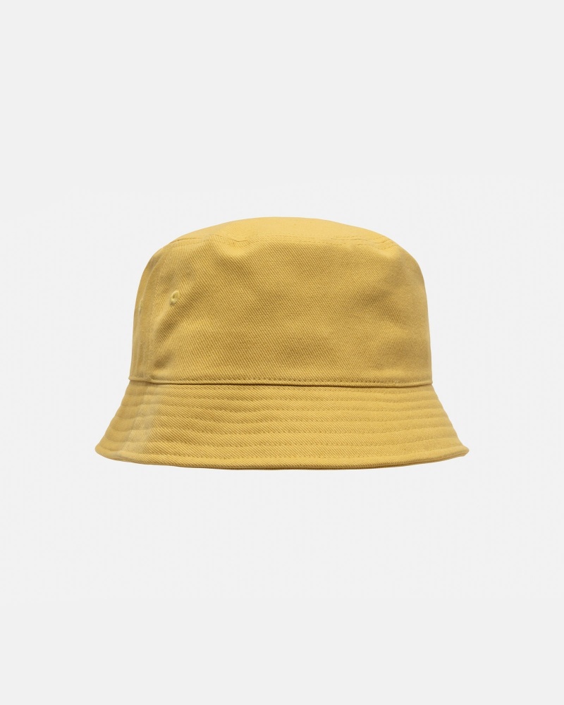 Stussy Deep Bucket Ss Link Hüte Gold | 90743-CNIA