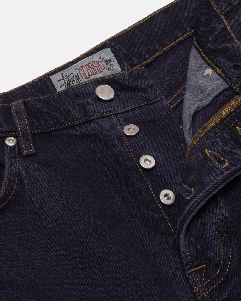 Stussy Klassische Denim Jeans Navy | 68950-SFJG