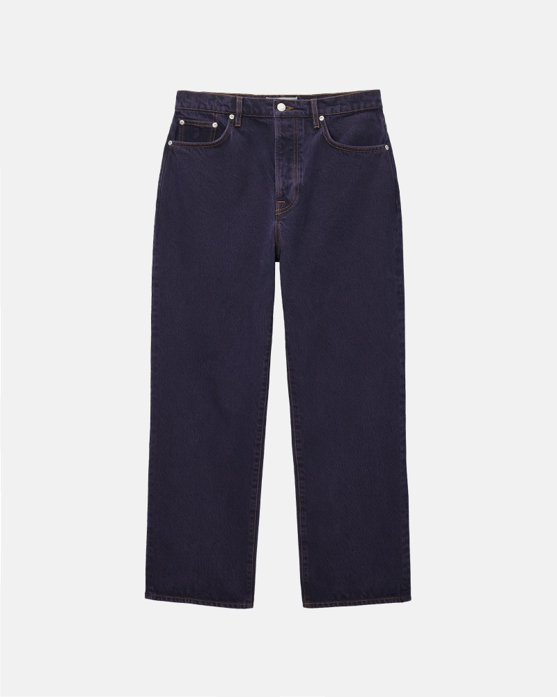 Stussy Klassische Denim Jeans Navy | 68950-SFJG