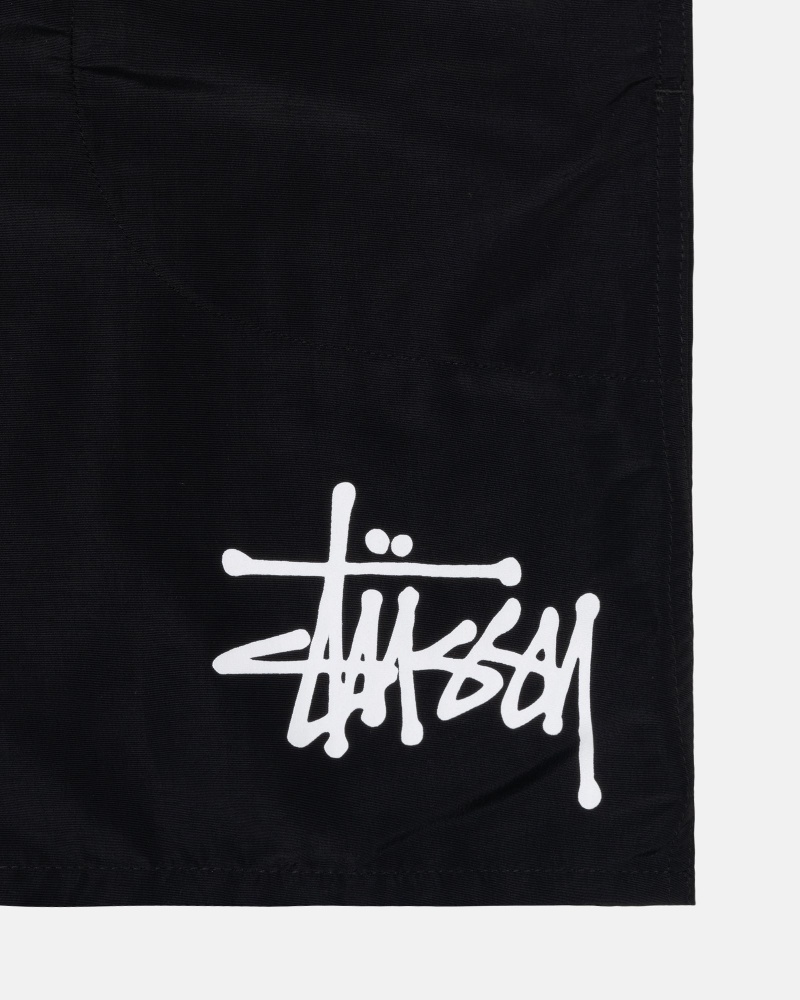 Stussy Mesh Big Basic Kurze Hose Schwarz | 56213-CRMB