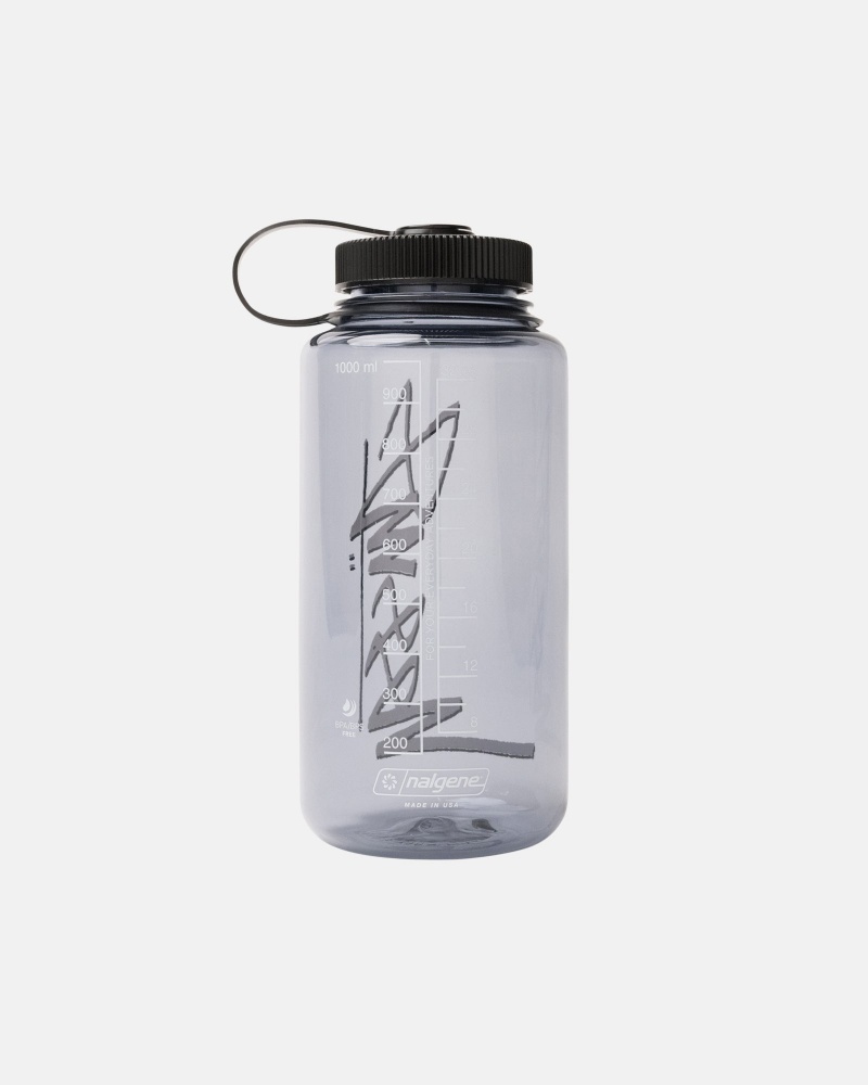 Stussy Nalgene Water Bottle Schwarz | 71928-RNIO