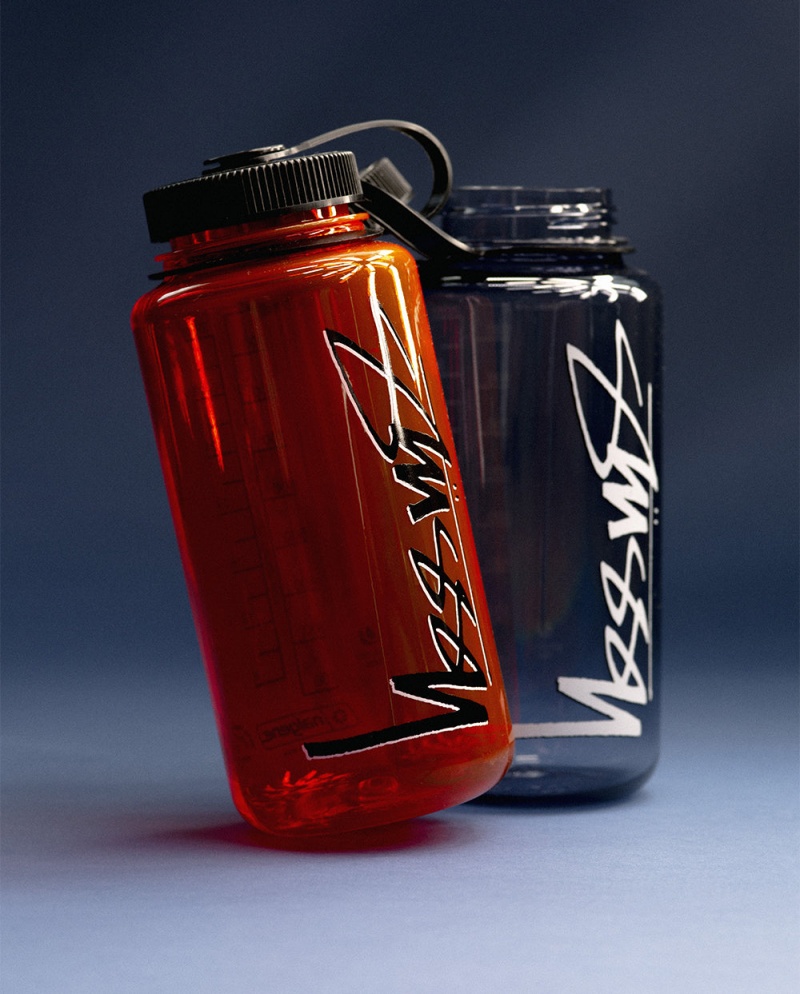 Stussy Nalgene Water Bottle Schwarz | 71928-RNIO