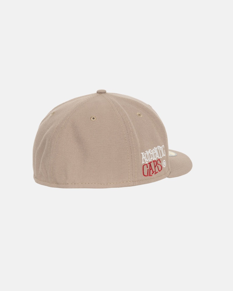 Stussy New Era 59fifty Authentic Hüte Khaki | 70426-OMKS