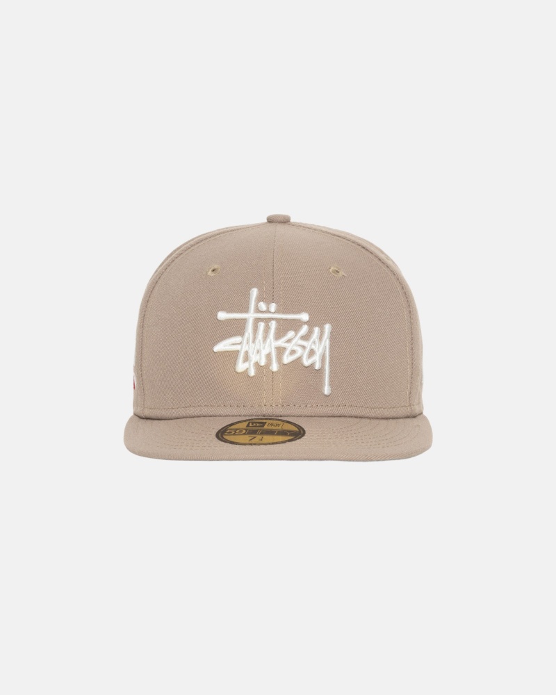 Stussy New Era 59fifty Authentic Hüte Khaki | 70426-OMKS