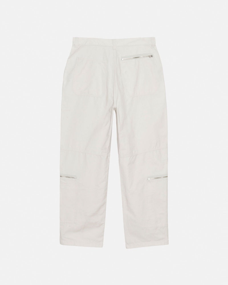 Stussy Nyco Flight Hose Weiß | 12736-IXCA