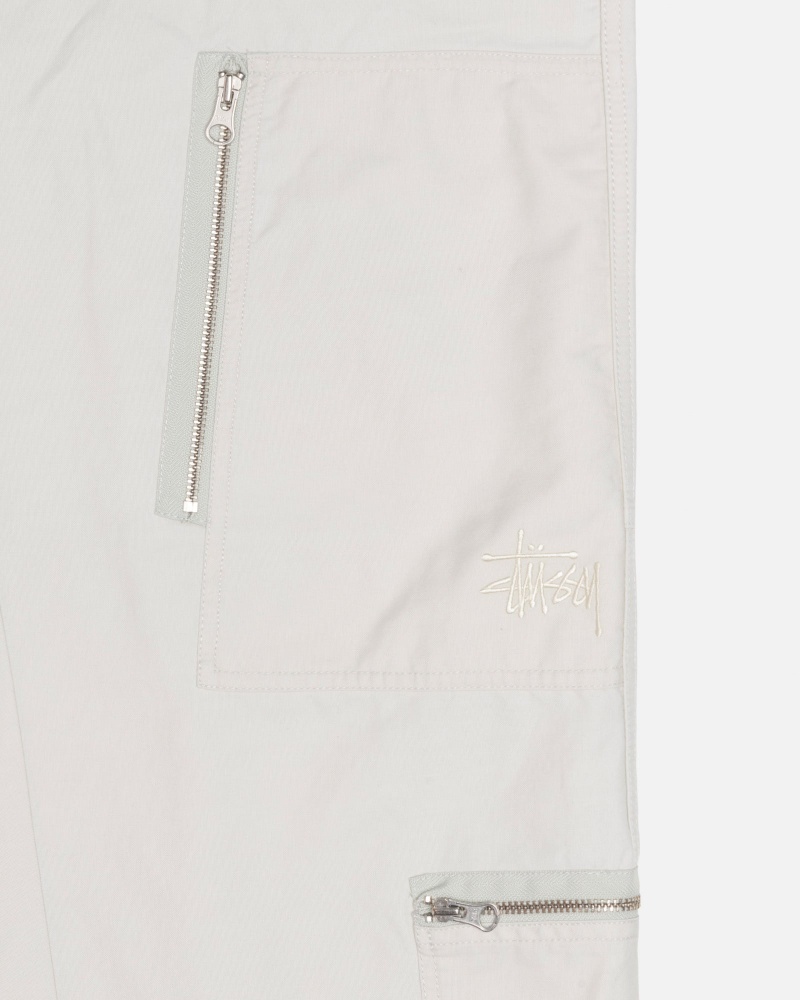 Stussy Nyco Flight Hose Weiß | 12736-IXCA