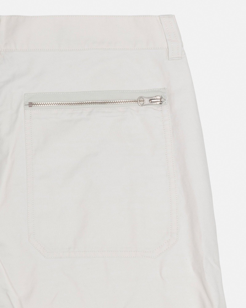 Stussy Nyco Flight Hose Weiß | 12736-IXCA