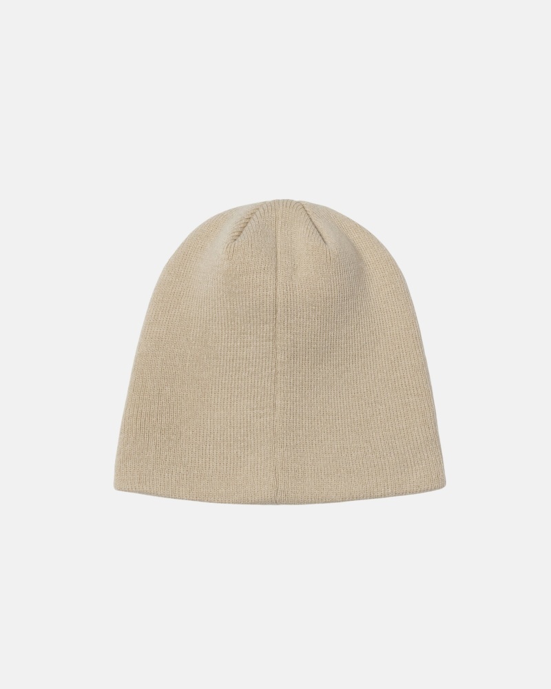 Stussy Skullcap Basic Hüte Weiß | 01769-JLMQ