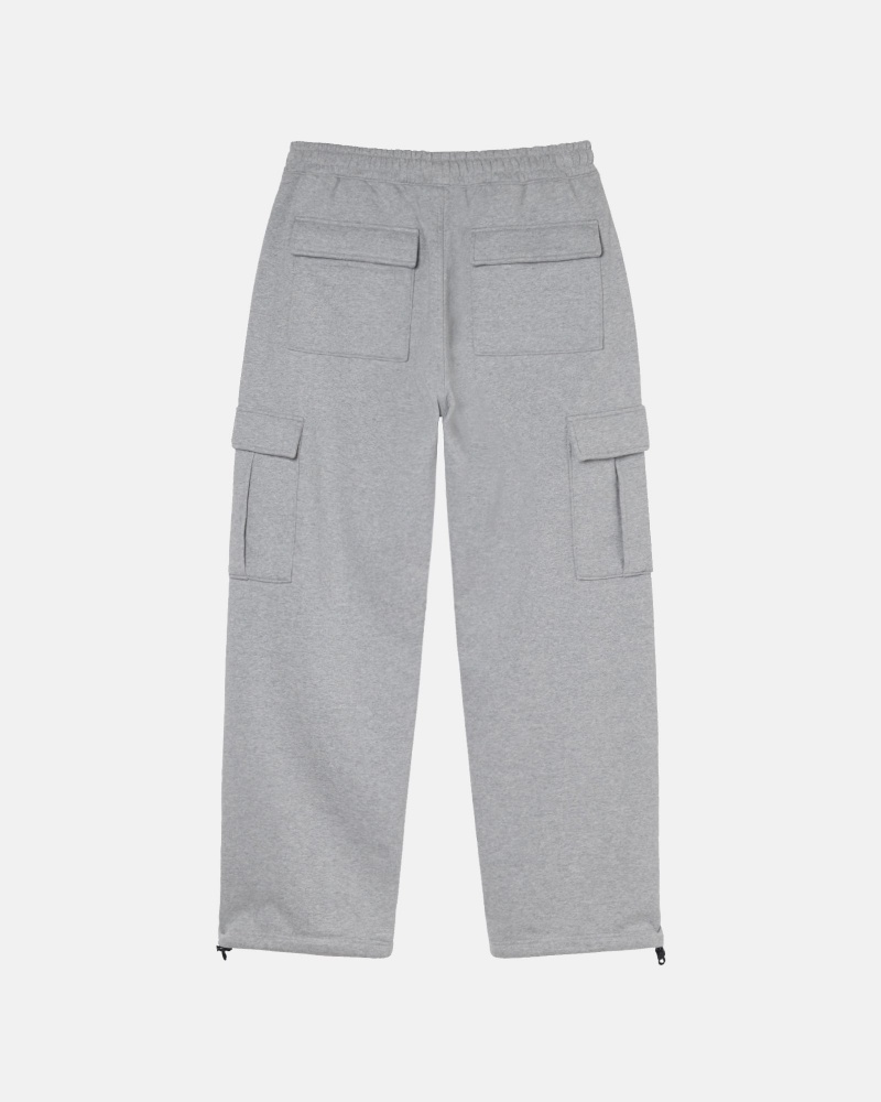 Stussy Sport Cargo Fleece Hose Grau | 26450-NCRL