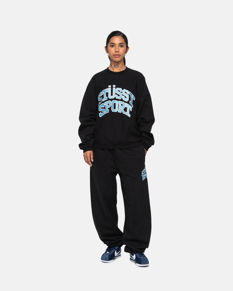 Stussy Sport Jogginghose Schwarz | 73201-WBUM