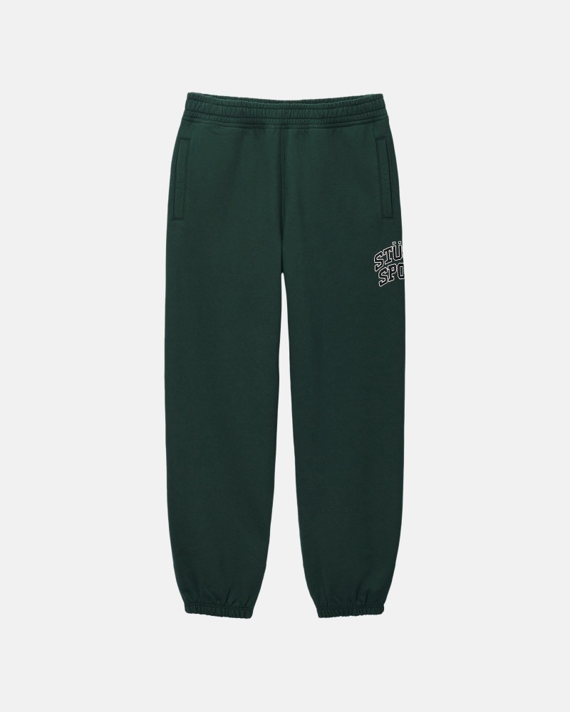 Stussy Sport Jogginghose Tiefesgrün | 64302-ECRO