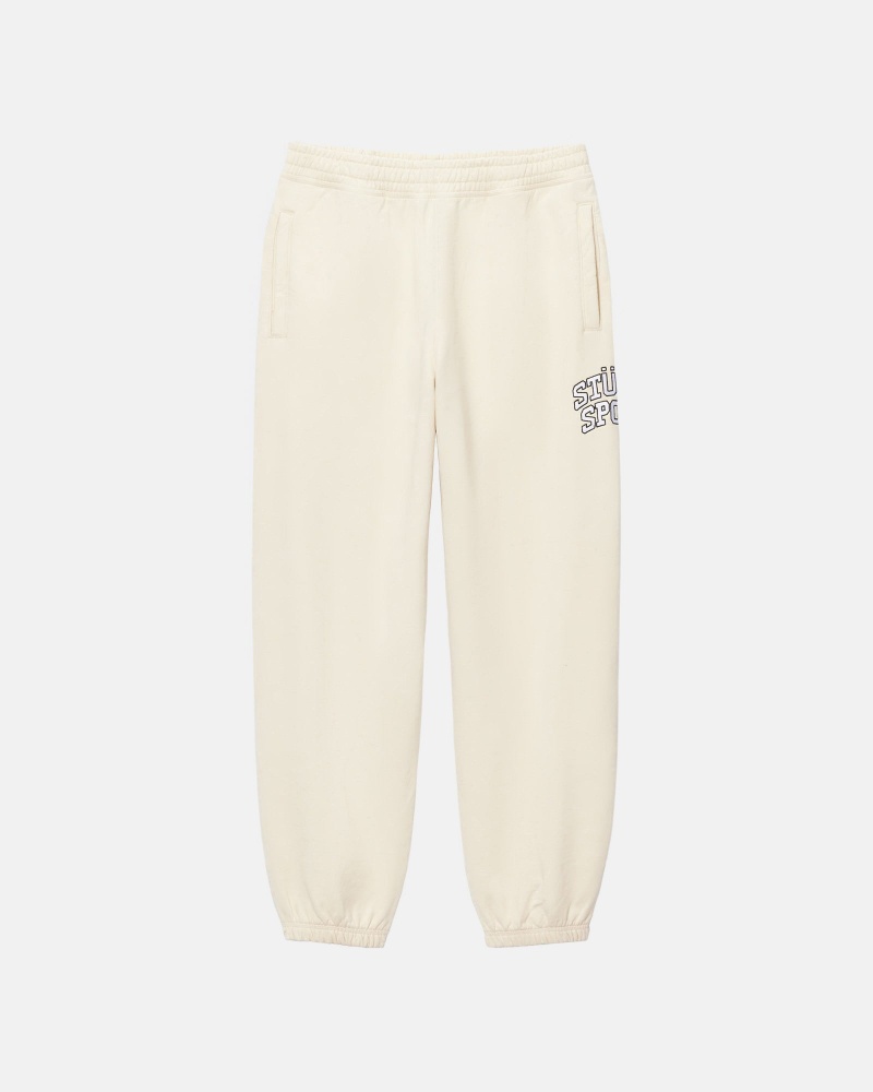 Stussy Sport Jogginghose Weiß | 69504-CFWP