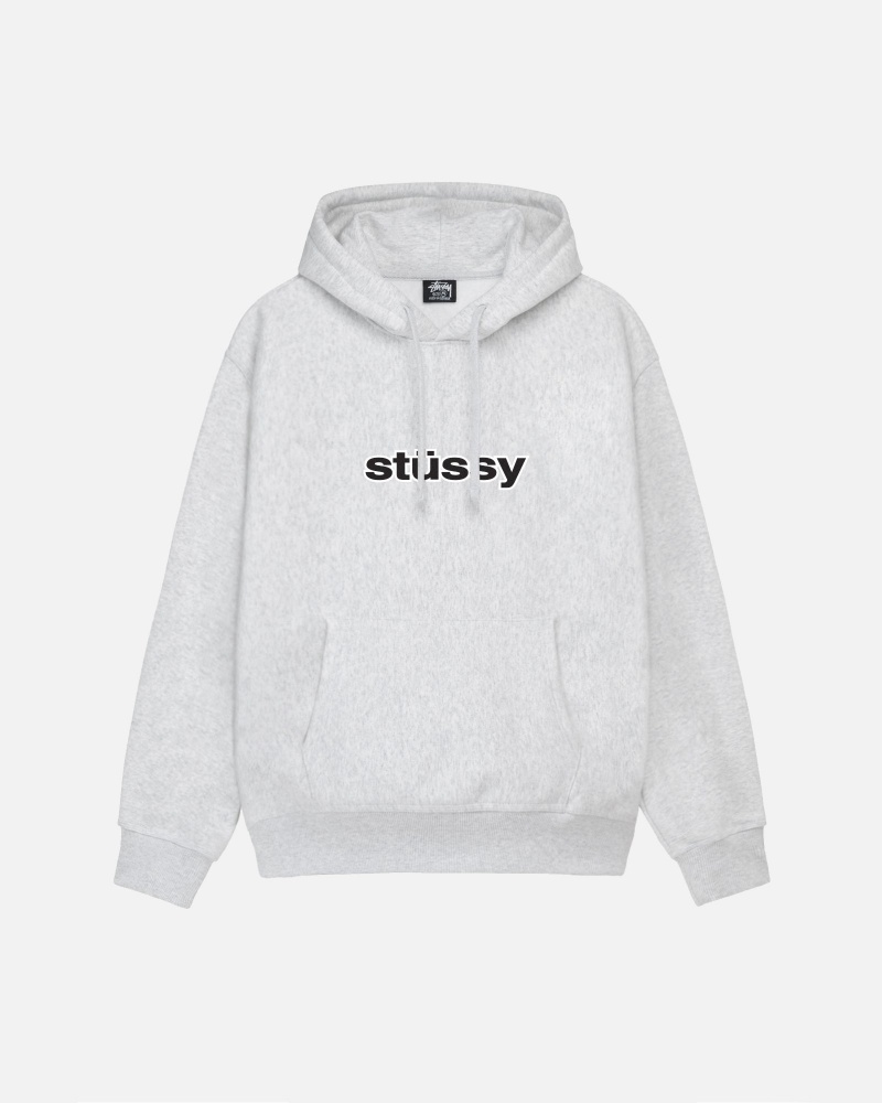 Stussy Ss-Link Hoodie Grau | 45637-JWOX