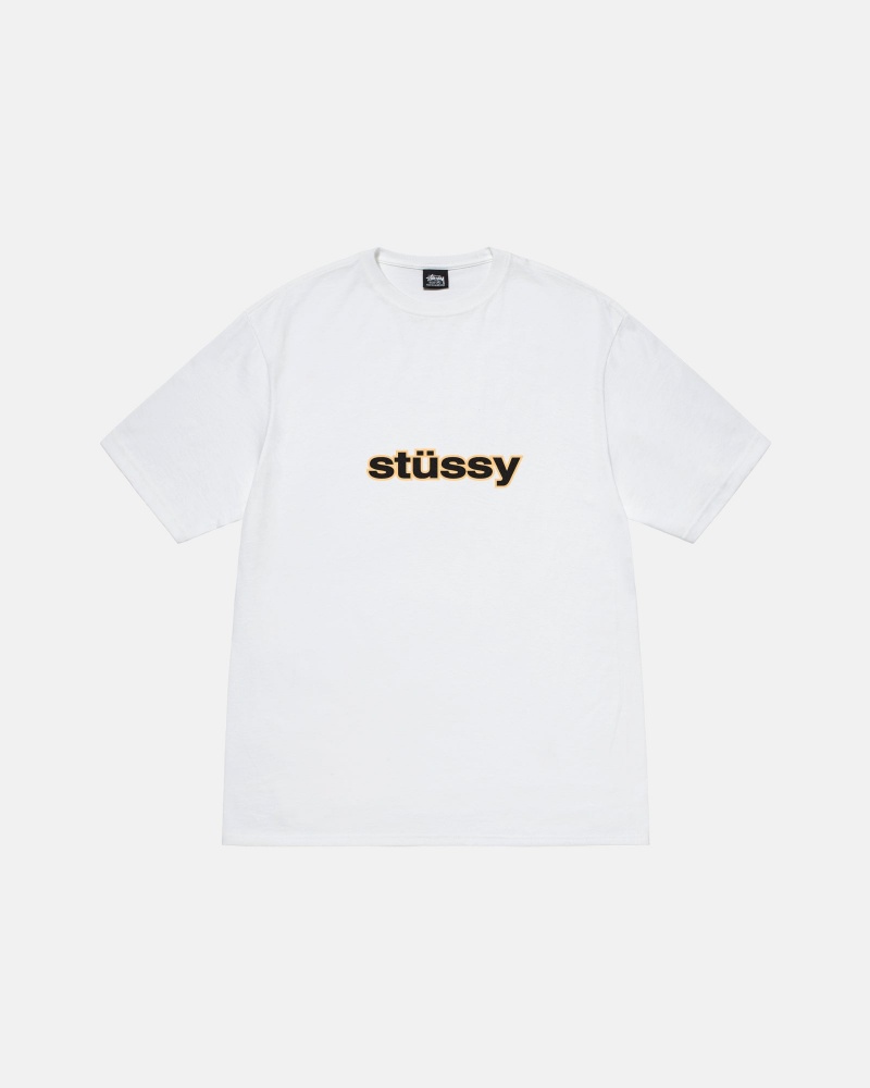 Stussy Ss-Link T-shirts Weiß | 87062-TVQO