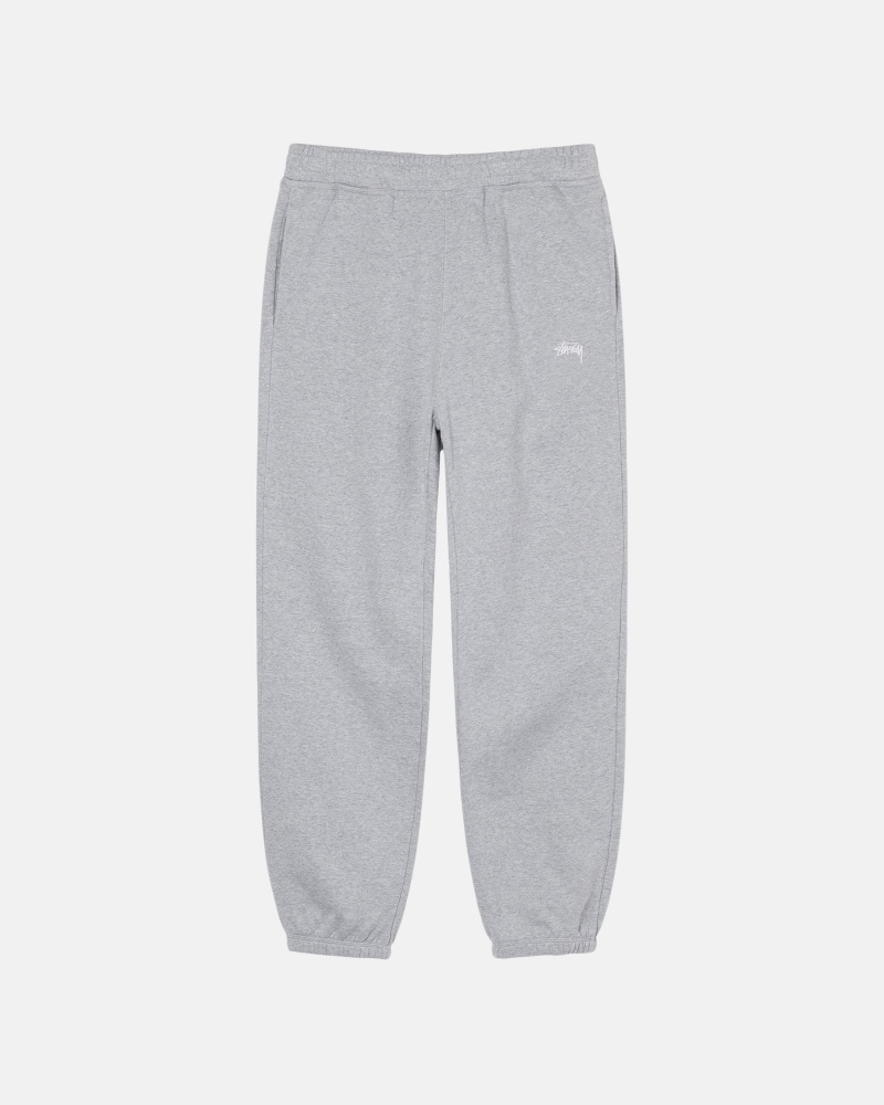 Stussy Stock Logo Jogginghose Grau | 54973-GSBE