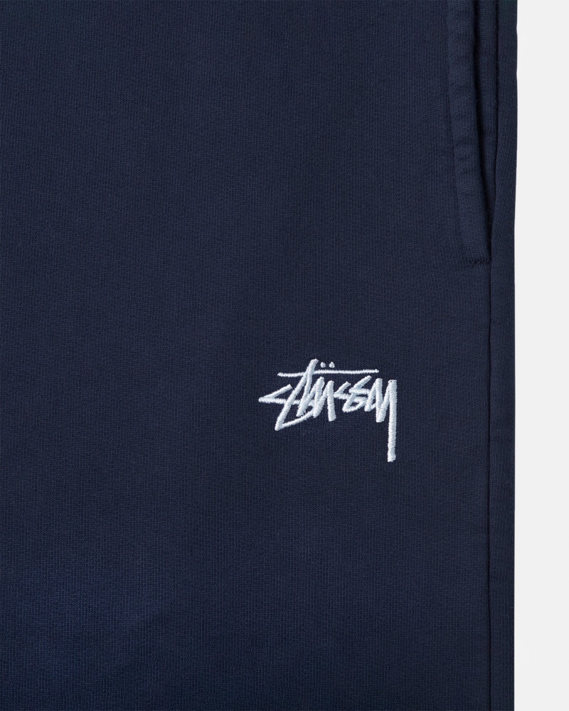 Stussy Stock Logo Jogginghose Navy | 45913-EPCD