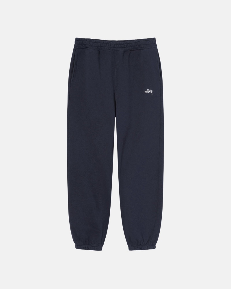 Stussy Stock Logo Jogginghose Navy | 45913-EPCD