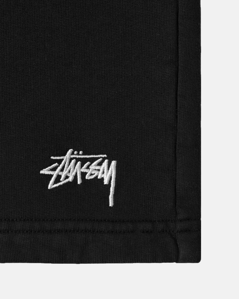 Stussy Stock Logo Jogginghose Schwarz | 13984-RJSL