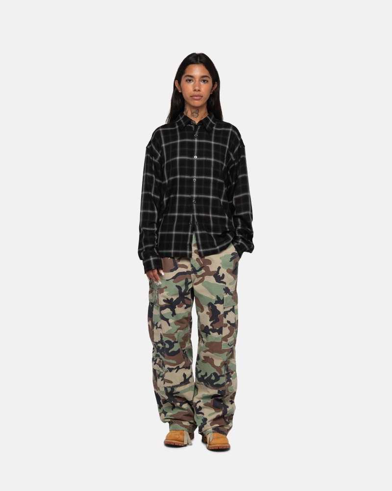 Stussy Surplus Cargo Ripstop Hose Camouflage | 40851-CASL