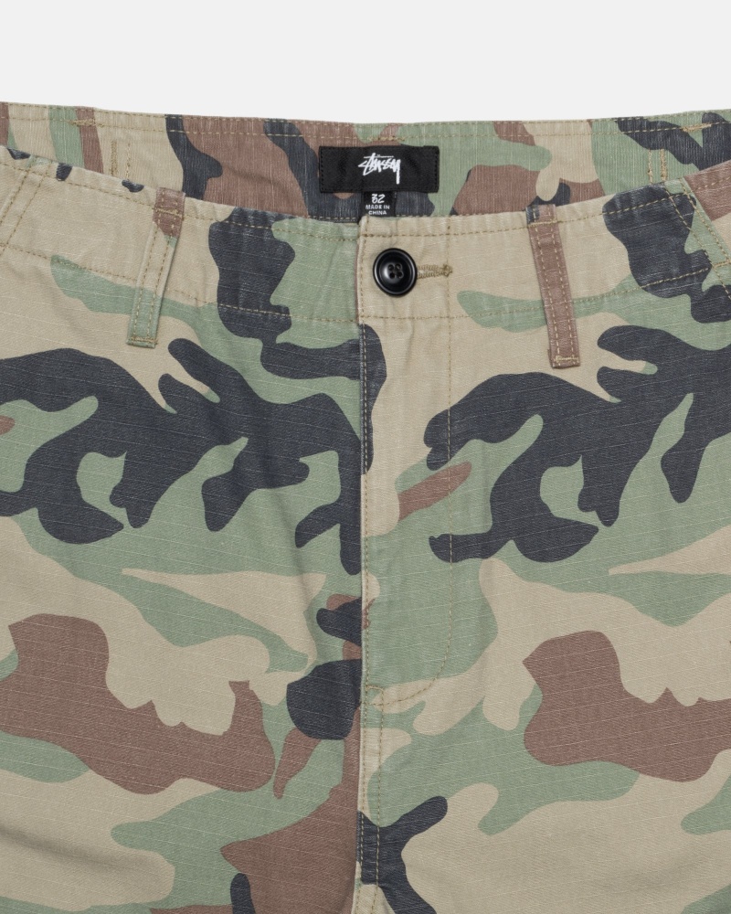 Stussy Surplus Cargo Ripstop Hose Camouflage | 40851-CASL