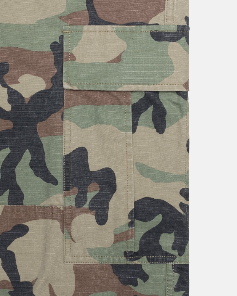 Stussy Surplus Cargo Ripstop Hose Camouflage | 40851-CASL