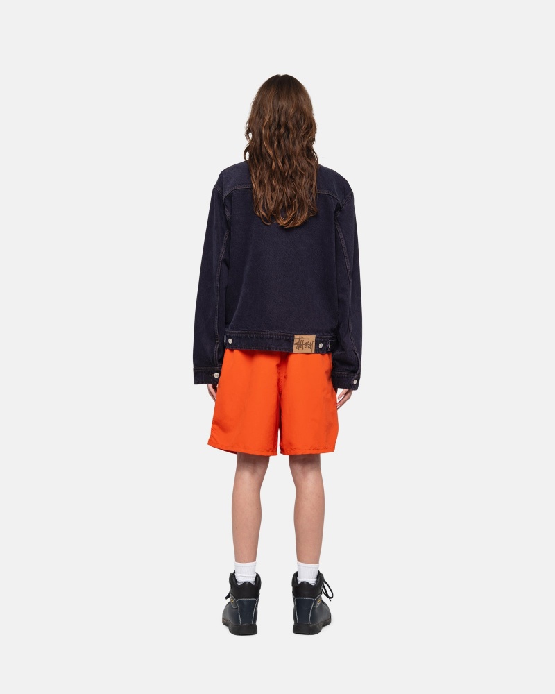 Stussy Wasser Stock Kurze Hose Orange | 75148-SNPG