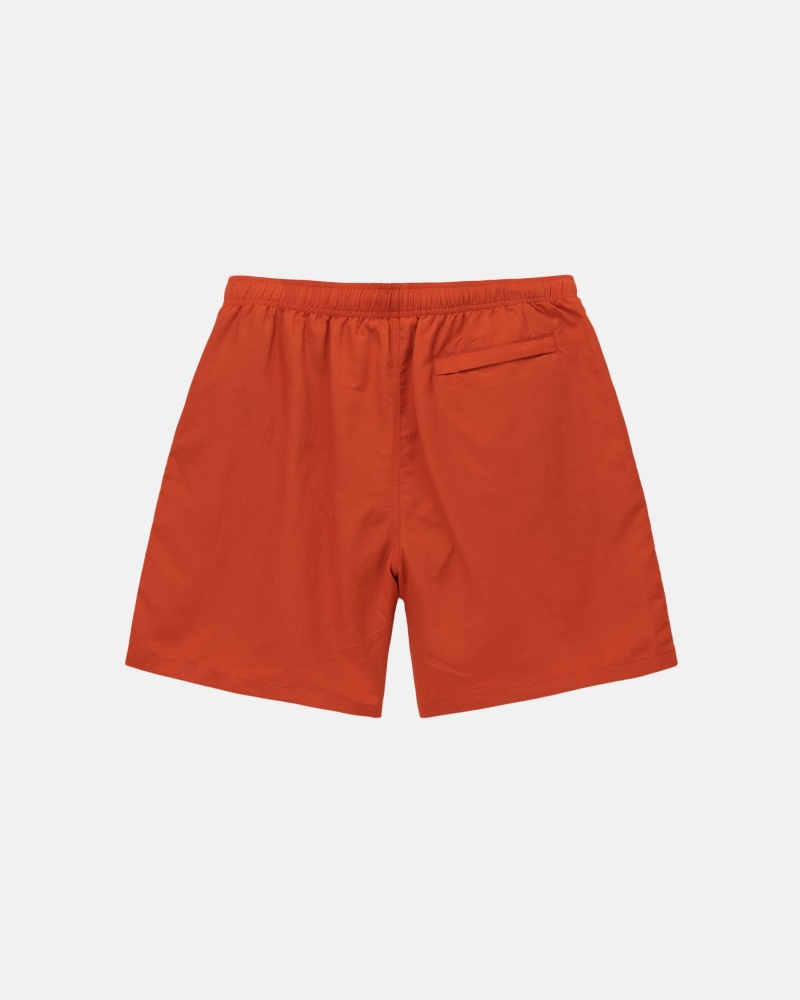 Stussy Wasser Stock Kurze Hose Orange | 75148-SNPG