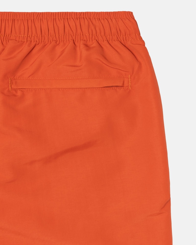 Stussy Wasser Stock Kurze Hose Orange | 75148-SNPG