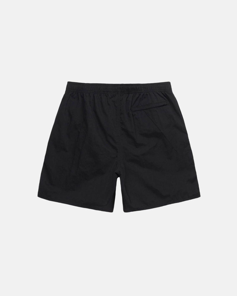 Stussy Wasser Stock Kurze Hose Schwarz | 30826-SJIZ