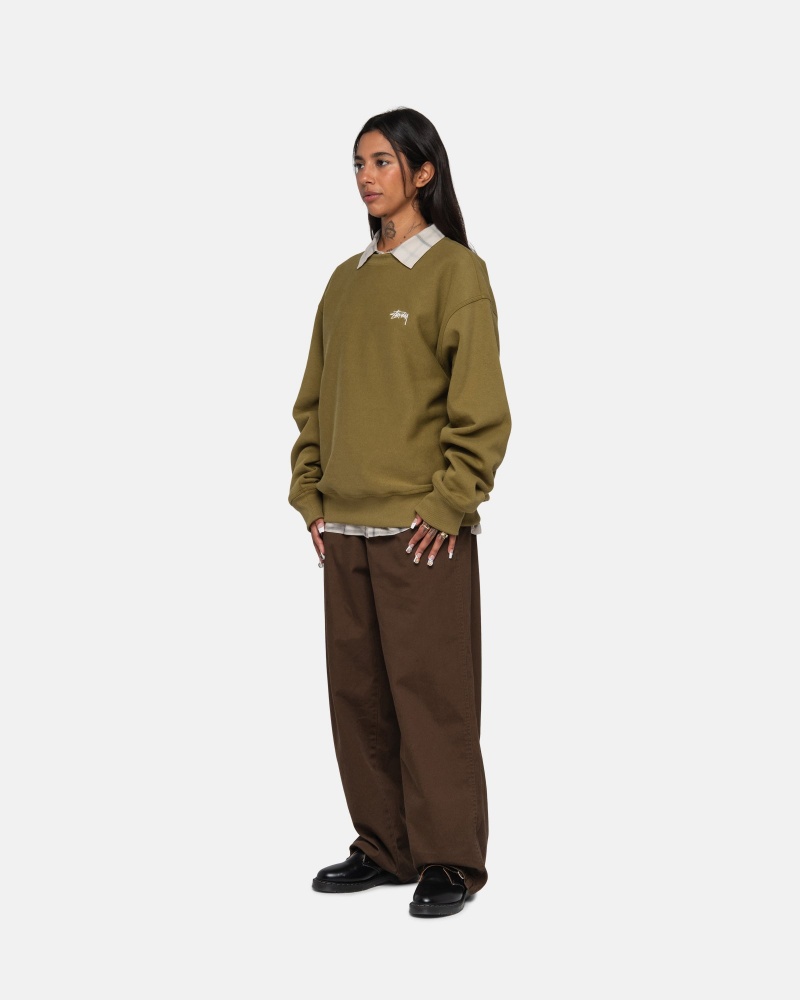 Stussy Workgear Trouser Twill Hose Braun | 75682-EKPR