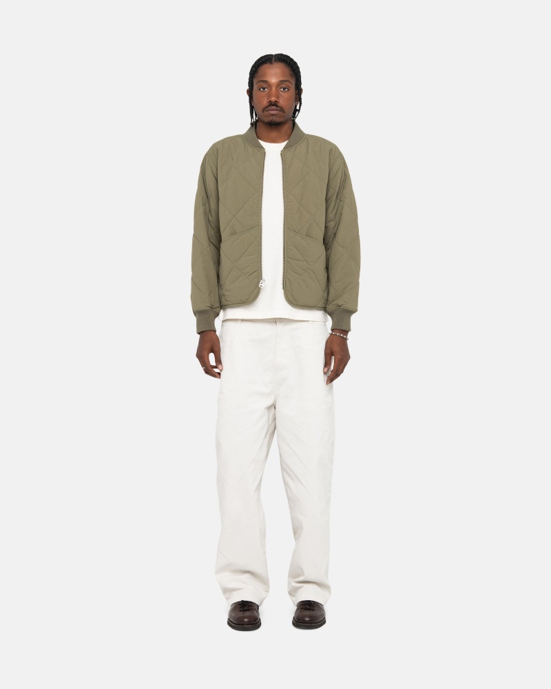 Stussy Workgear Trouser Twill Hose Weiß | 34901-XPHG